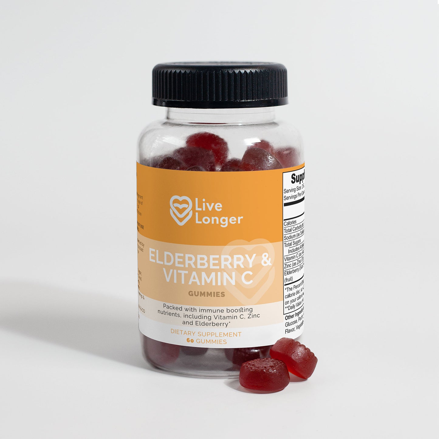 Elderberry & Vitamin C Gummies